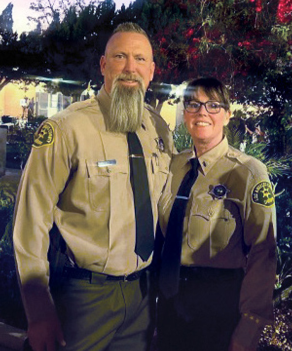 Lieutenants (ret.) Andrew and Nancy Dahring